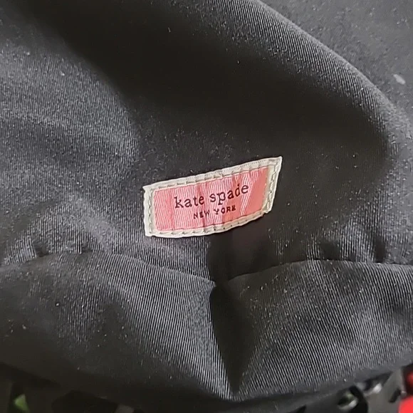 Kate Spade Leather Cut Out Black Shoulder Bag - Picture 8 of 12